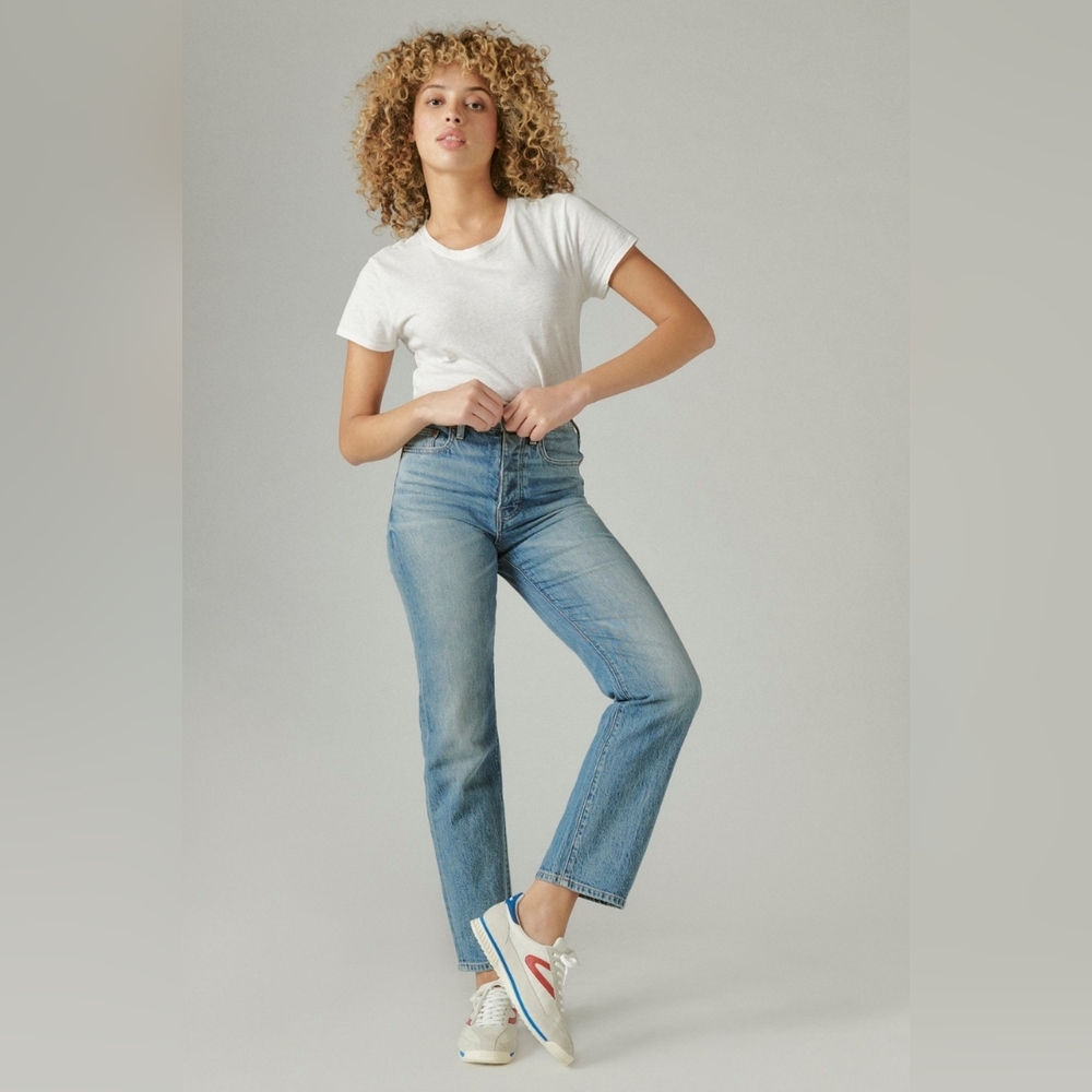 Lucky brand button fly jeans